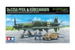 Tamiya 1/48 Dornier Do335A Pfeil & Kubelwagen Type 82 Set image