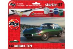 Airfix 1/43 Jaguar E-Type Starter Set image