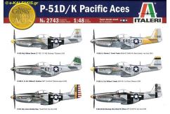 Italeri 1/48 P-51D/K Pacific Aces image