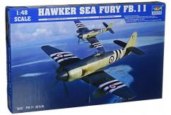 Trumpeter 1/48 Hawker Sea Fury FB.11 image