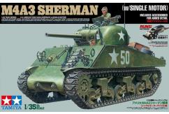 Tamiya 1/35 M4A3 Sherman Tank - Motorised image