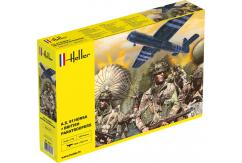 Heller 1/72 A.S. 51 Horsa & British Paratroopers image