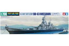 Tamiya 1/700 U.S Missouri BB-63 Battleship image