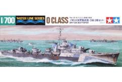 Tamiya 1/700 British Destroyer O Class image