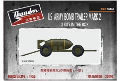 Thunder Model 1/32 US Army Bomb Trailer Mk.II (2 Kits in Box) image