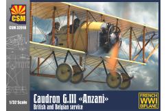 CSM 1/32 Caudron G.III Anzani - British and Belgian Service image