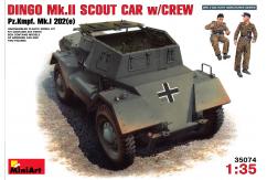 Miniart 1/35 Dingo Mk.II Scout Car with Crew image
