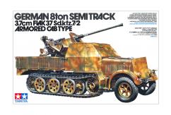 Tamiya 1/35 German Flak 37 Sd.Kfz.7/2 8T Semi-Track Armoured Cab image