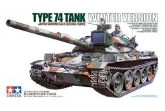 Tamiya 1/35 Type 74 Tank JGSDF Winter Version image