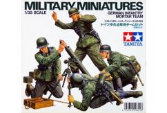 Tamiya 1/35 German Infantry Mortar Team image