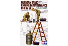 Tamiya 1/35 German Tank Engine Maintenance Crew Set image