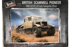 Thunder Model 1/35 British Scammell Pioneer Tank Transporter 30t image