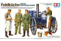 Tamiya 1/35 German Field Kitchen Scenery image