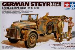 Tamiya 1/35 Steyr 1500A/01 Africa Infantry At Rest image