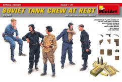 Miniart 1/35 Soviet Tank Crew at Rest - Special Edition image
