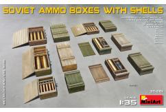Miniart 1/35 Soviet Ammo Boxes with Shells image