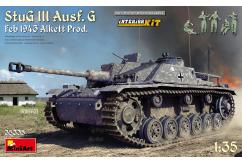 Miniart 1/35 StuG III Ausf.G Feb 1944 Alkett Production - Interior Kit image