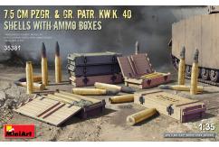 Miniart 1/35 Shells with Ammo Boxes image
