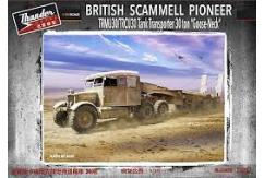 Thunder Model 1/35 Scammell Pioneer Tank Transporter 30t with "Goose Neck" Trailer image