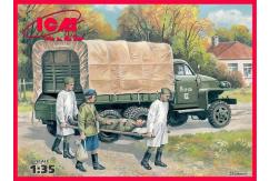 ICM 1/35 Studebaker US6 w/Soviet Medical Staff image