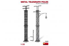 Miniart 1/35 Metal Telegraph Poles image