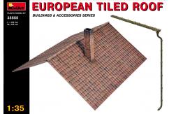 Miniart 1/35 European Tiled Roof image