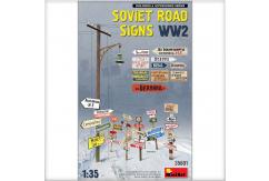 Miniart 1/35 Soviet Road Signs WWII image