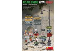 Miniart 1/35 Road Signs WWII - Italy image