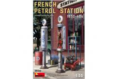 Miniart 1/35 French Petrol Station 1930-1940s image