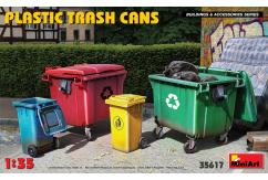 Miniart 1/35 Plastic Trash Cans image