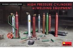 Miniart 1/35 High Pressure Cylinders w/Welding Equipment image