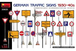 Miniart 1/35 German Traffic Signs 1930-1940s image