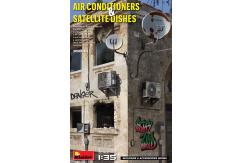 Miniart 1/35 Air Conditioners & Satellite Dishes image
