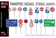 Miniart 1/35 Traffic Signs - Syria 2010s image