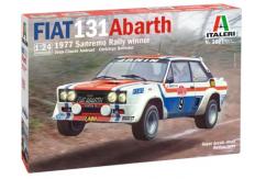 Italeri 1/24 Fiat 131 Abarth '1977 Sanremo Rally Winner' image