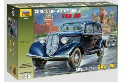 Zvezda 1/35 Gaz M1 Soviet Car image