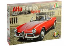 Italeri 1/24 Alfa Romeo Giuletta Spider image