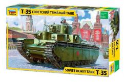 Zvezda 1/35 T-35 Heavy Soviet Tank image