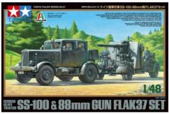 Tamiya 1/48 SS-100 & 88mm Flak 37 image