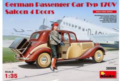 Miniart 1/35 German Passenger Car Typ 170V Saloon 4 Doors image