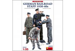 Miniart 1/35 German Railroad Staff 1930-1940s image