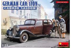 Miniart 1/35 German Car 170V Cabrio Saloon image