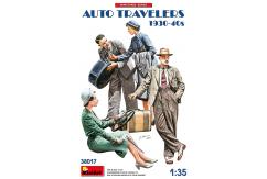 Miniart 1/35 Auto Travelers 1930-1940s image