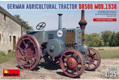 Miniart 1/35 German Agricultural Tractor D8500 Mod. 1938 image