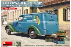 Miniart 1/35 Lieferwagen Type 170V German Beer Delivery Car image