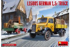 Miniart 1/35 L1500S German 1.5T Truck image