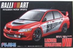 Fujimi 1/24 Mitsubishi Lancer Evolution VIII Ralliart image