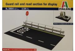 Italeri 1/24 Guard Rail & Road Section image