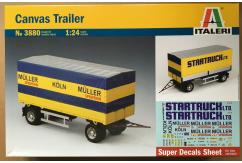 Italeri 1/24 Canvas Trailer image