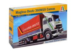 Italeri 1/24 Magirus Deutz 360M19 Canvas Trailer image